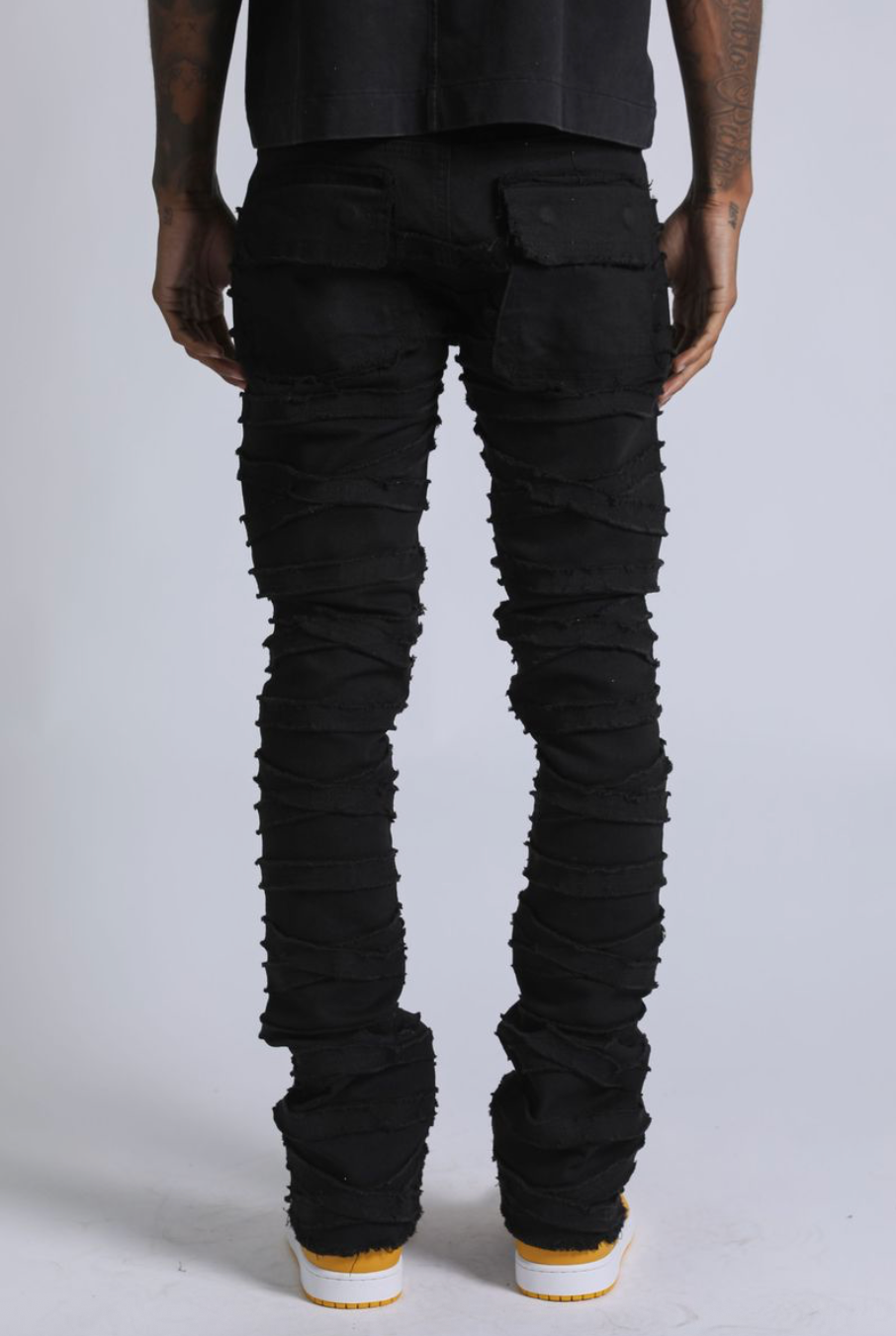 Falcon Denim Jeans - Jet Black