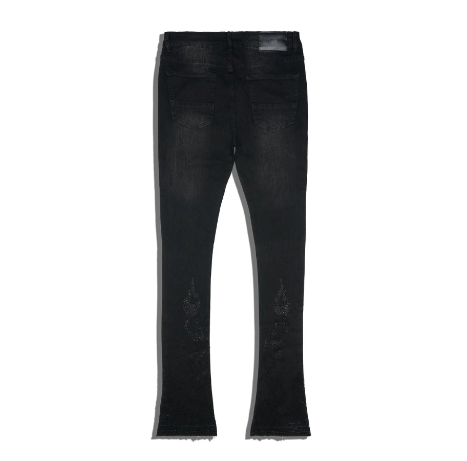 Johnny Denim Jeans - Jet Black