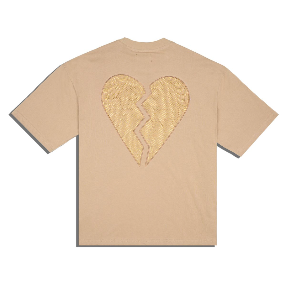 Heart Tee - Khaki