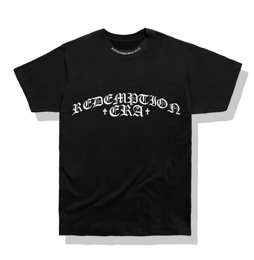 Redemption Cropped Tee - Black