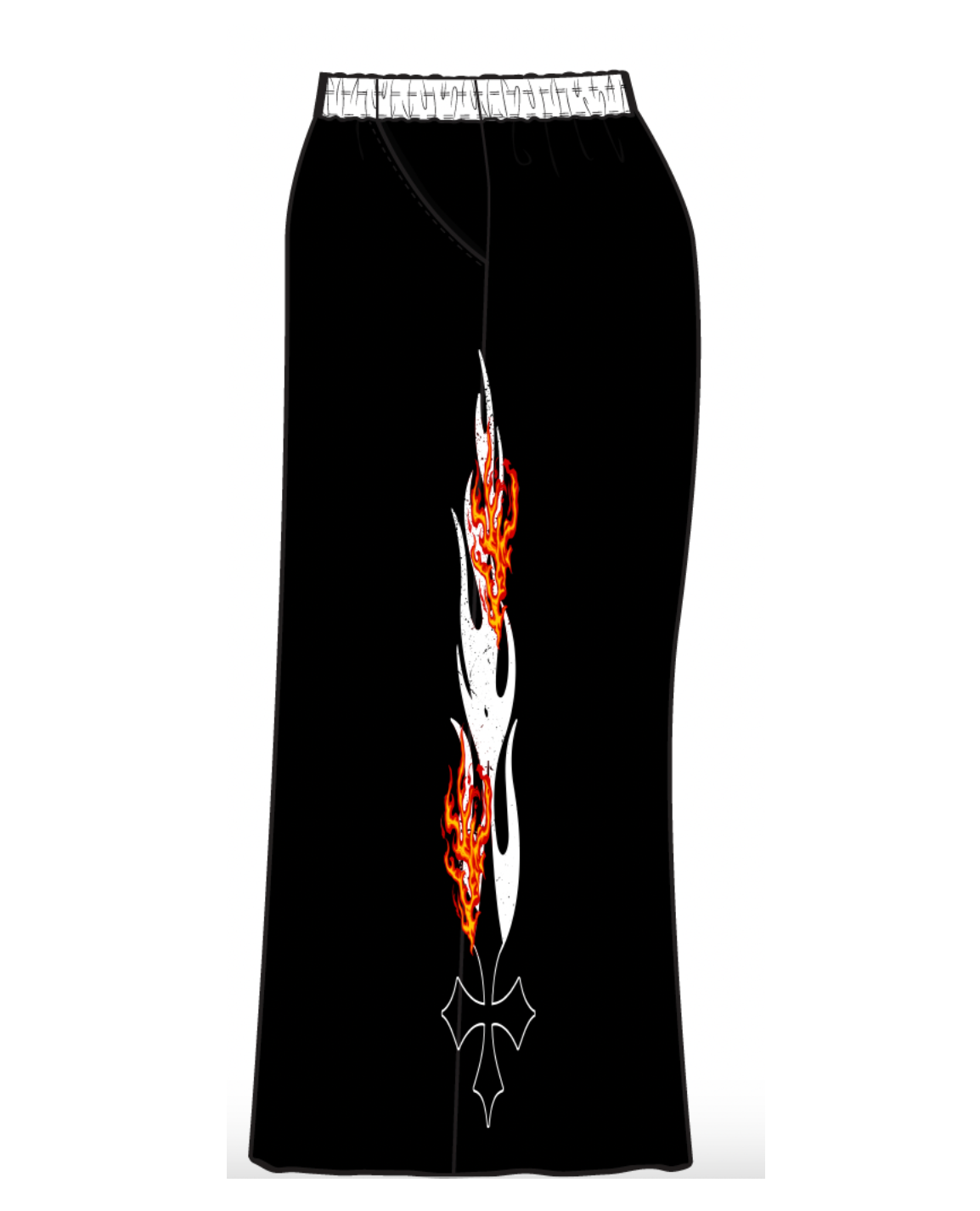 Fame Of Faith Trouser SweatPants - Black Wash