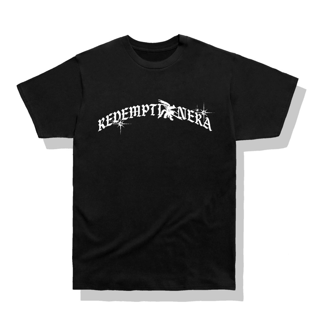 Heaven Cropped Tee - Black