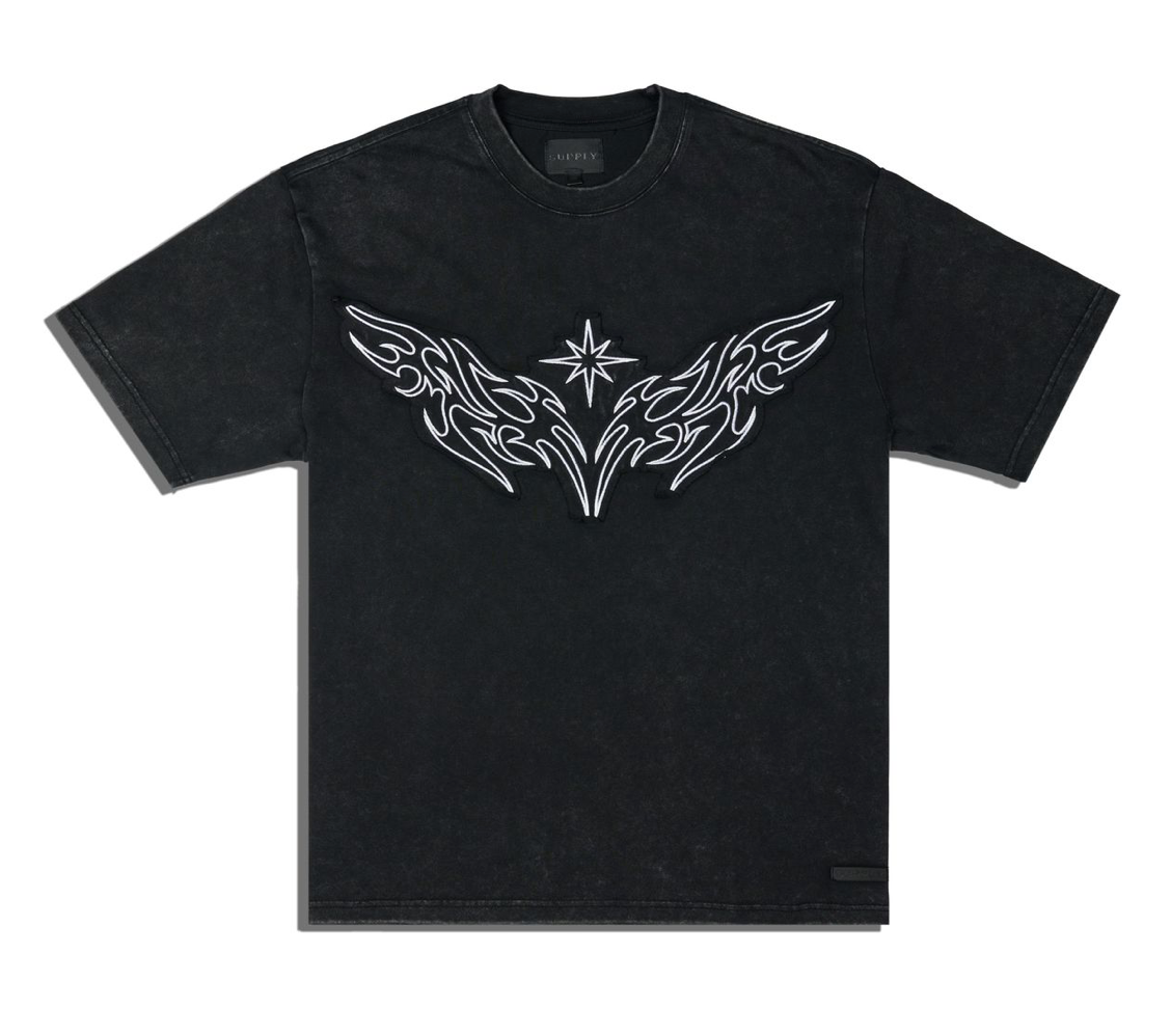 Patch Tee - Black