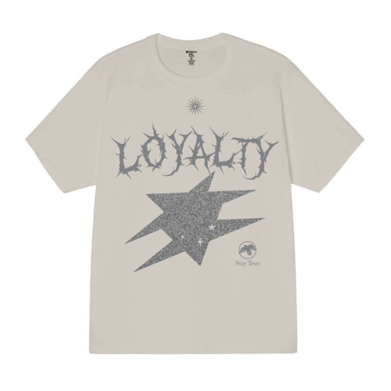 Loyalty Printed Tee - Sand