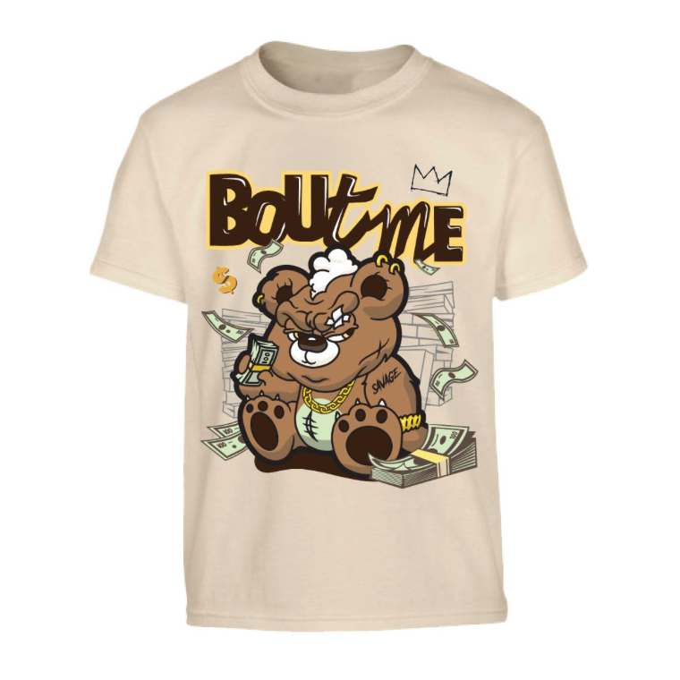 Boys Bouttime Tee - Sand