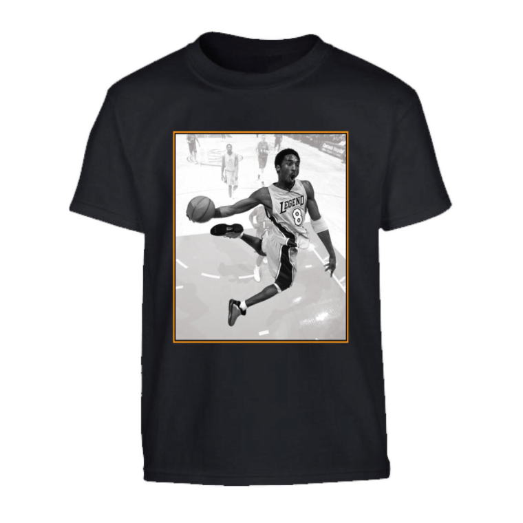 Boys Legend 8 Digital Tee - Black