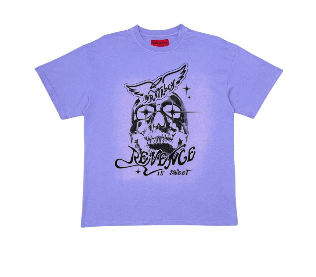 A Bullet For the Devil Tee - Purple