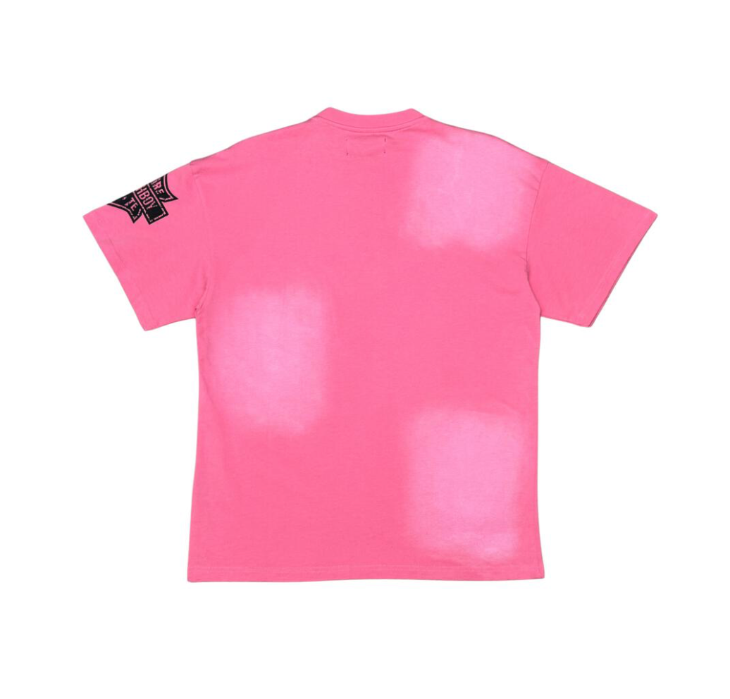 Viper Head Vintage Tee - Pink