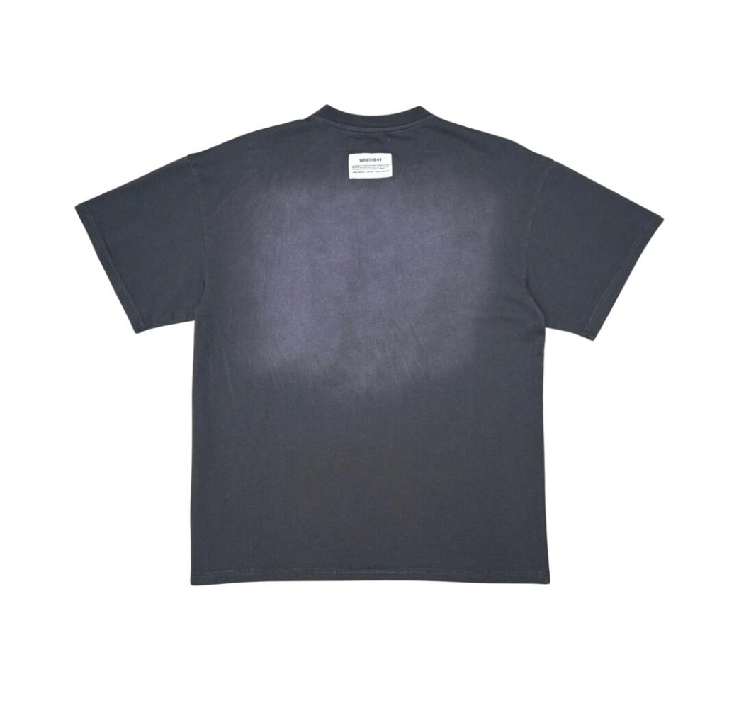 Wolf Head Gothic Tee - Dark Grey