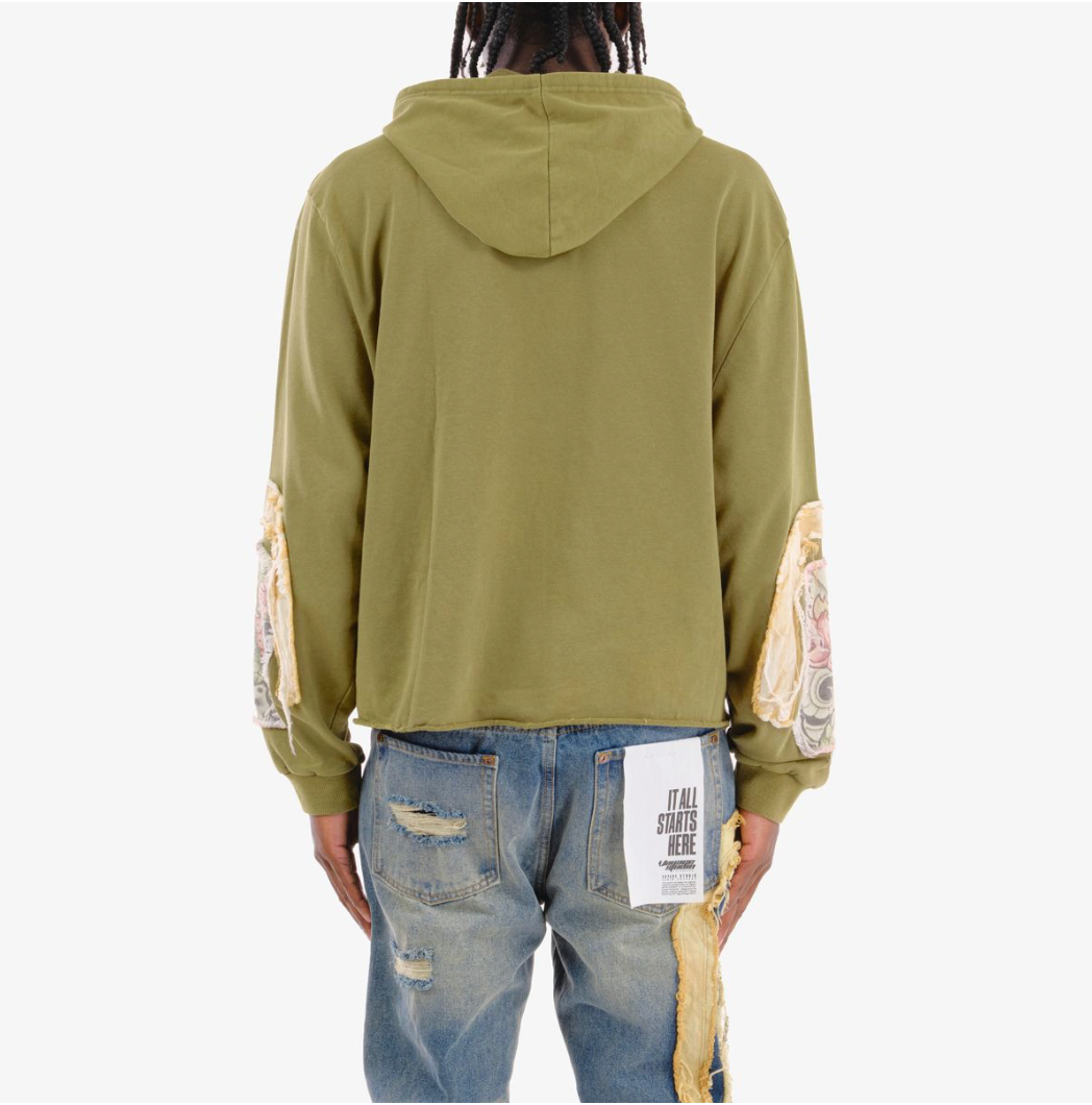 Sacred Panels Hoodie - Olive