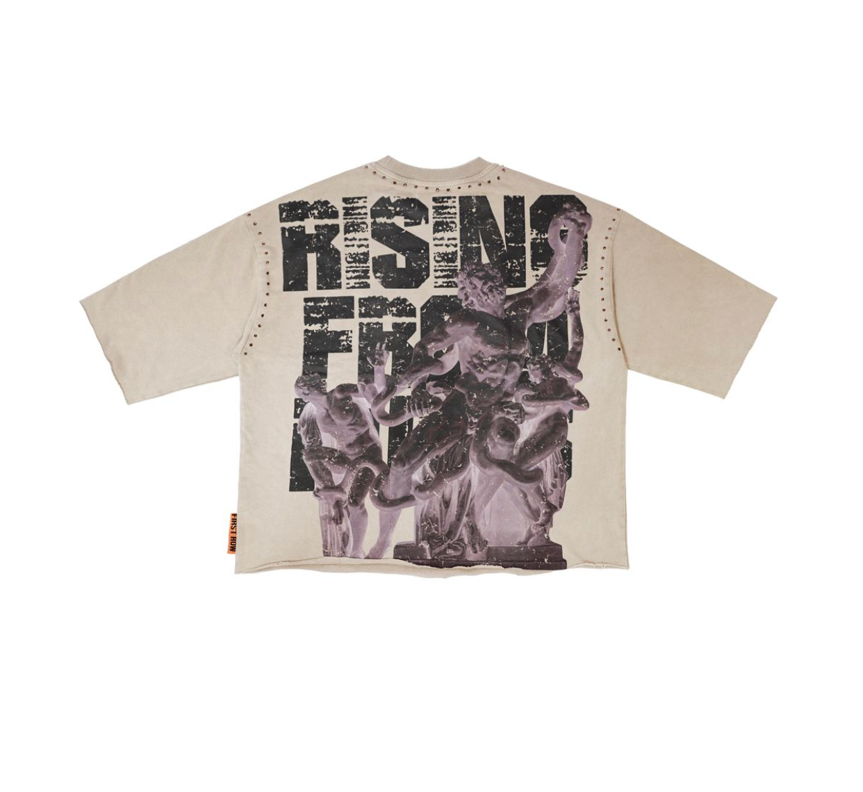 Heavenly Bodies Crop Tee - Taupe