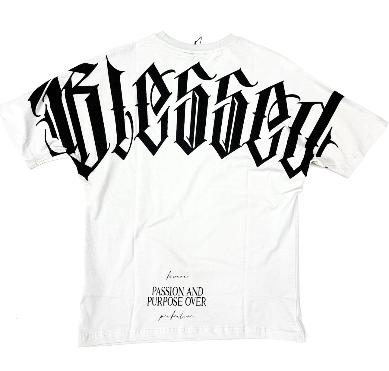 Blessed Oversized Tee - Gray
