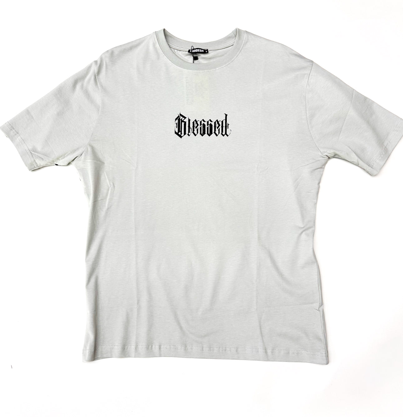 Blessed Oversized Tee - Gray