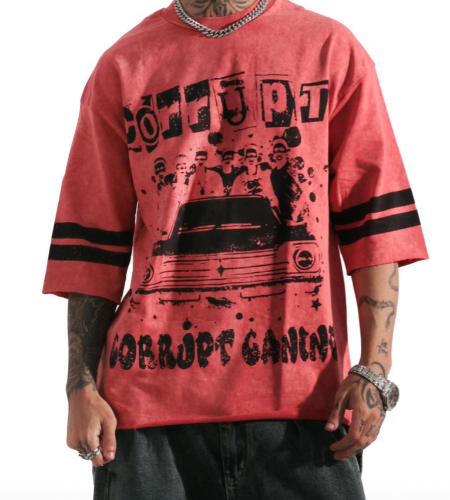 Friends Graphic Tee - Orange
