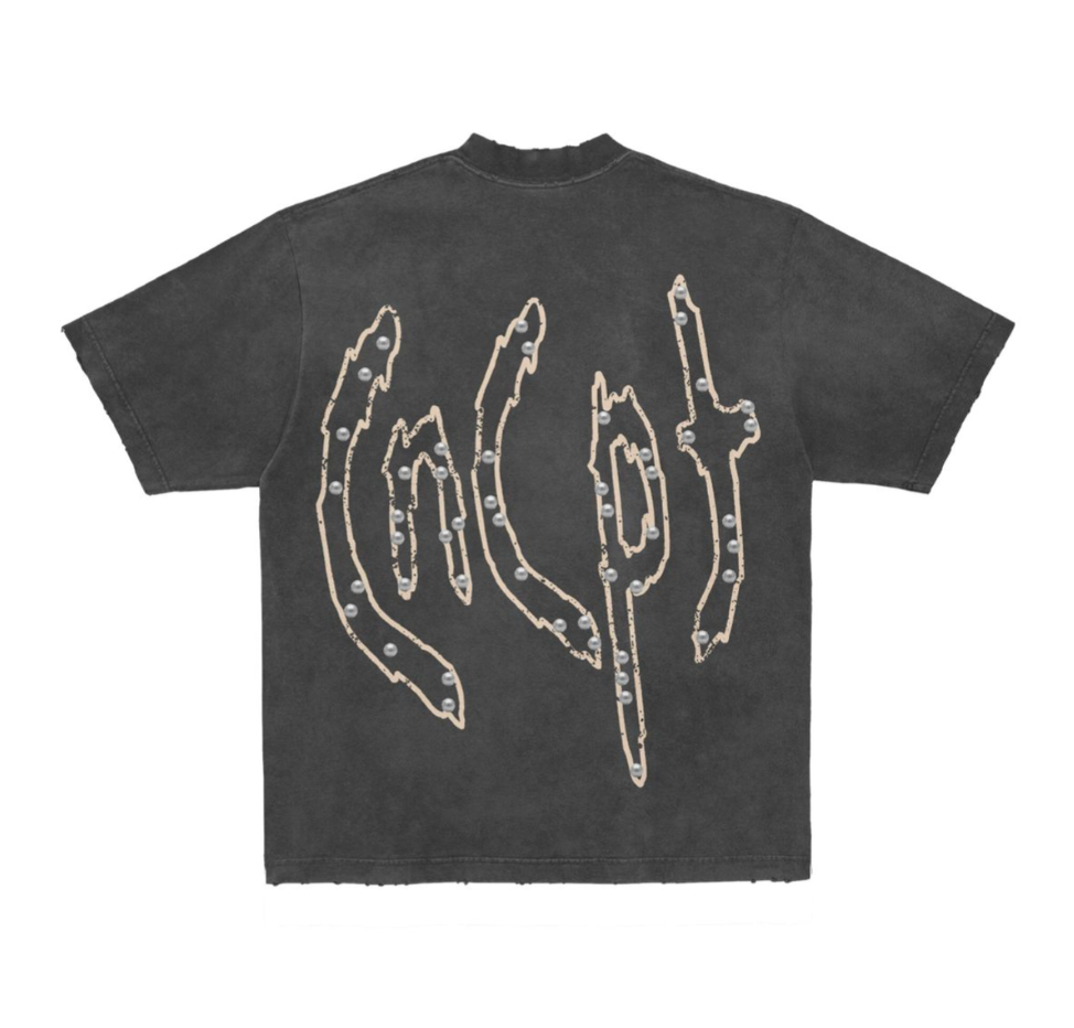 Pearls 1 Graphic Tee - Grey