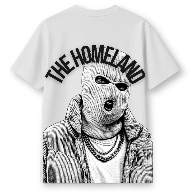 The Homeland Graphic Tee - Light Gray