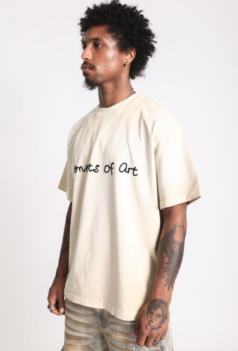 Elements Resort Doodle Tee - Tan