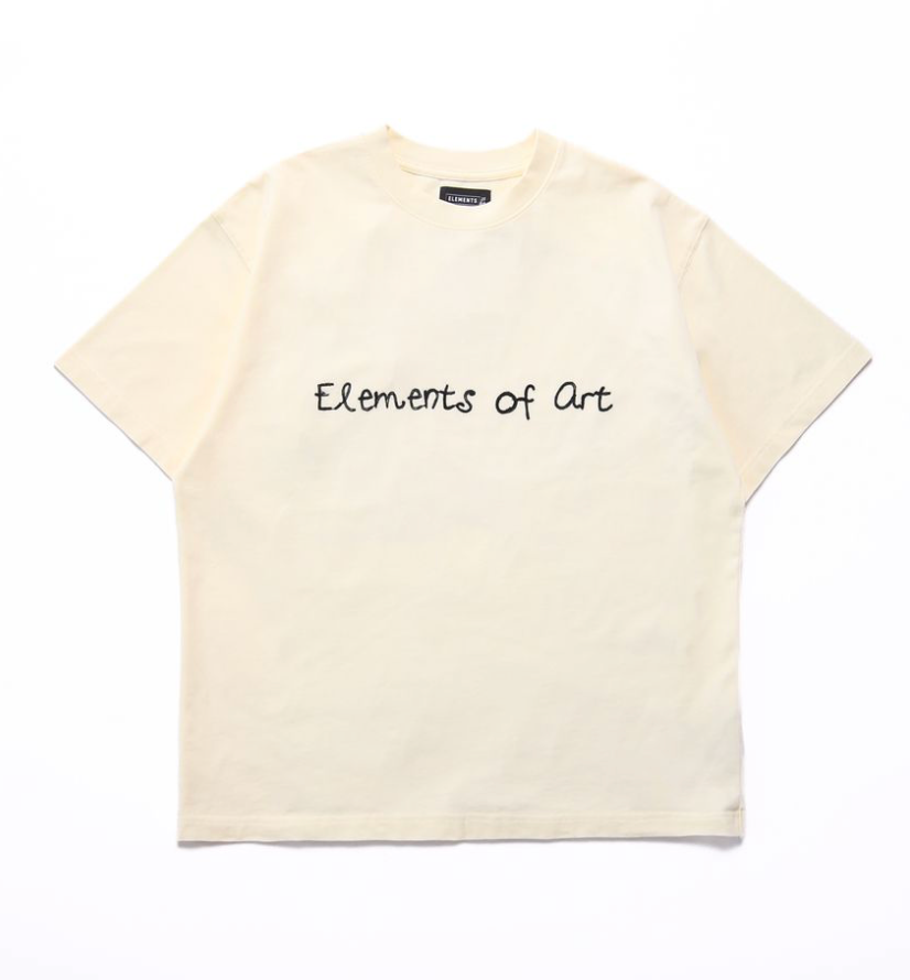 Elements Resort Doodle Tee - Cream