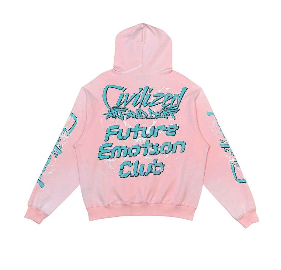 Future Emotions Club Hoodie - Pink