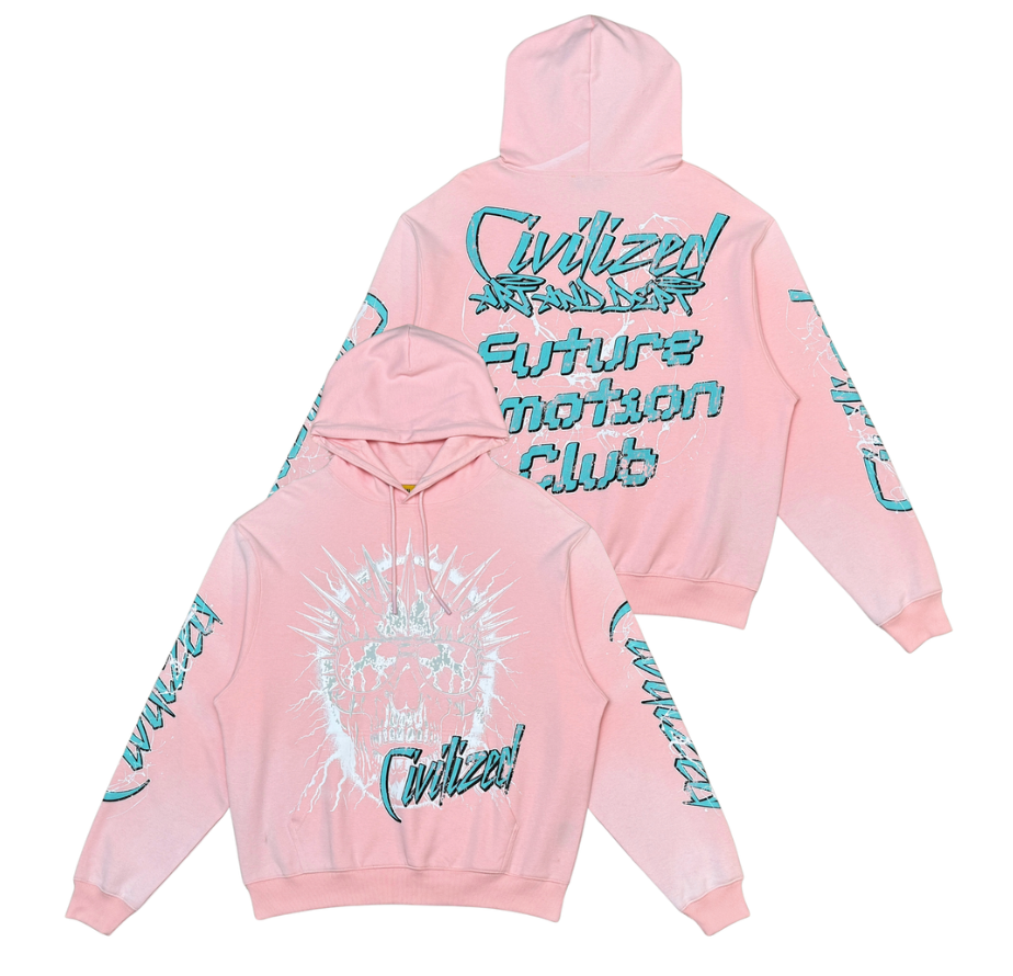 Future Emotions Club Hoodie - Pink