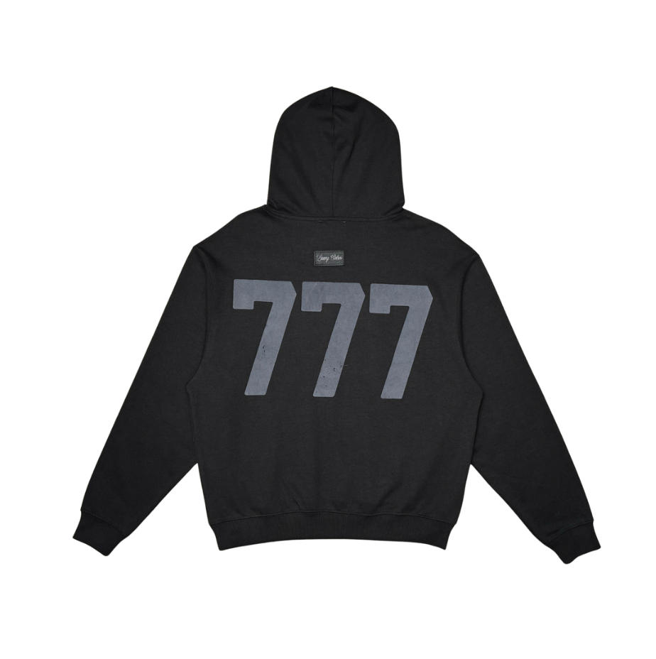 Triple 7 Hoodie - Black