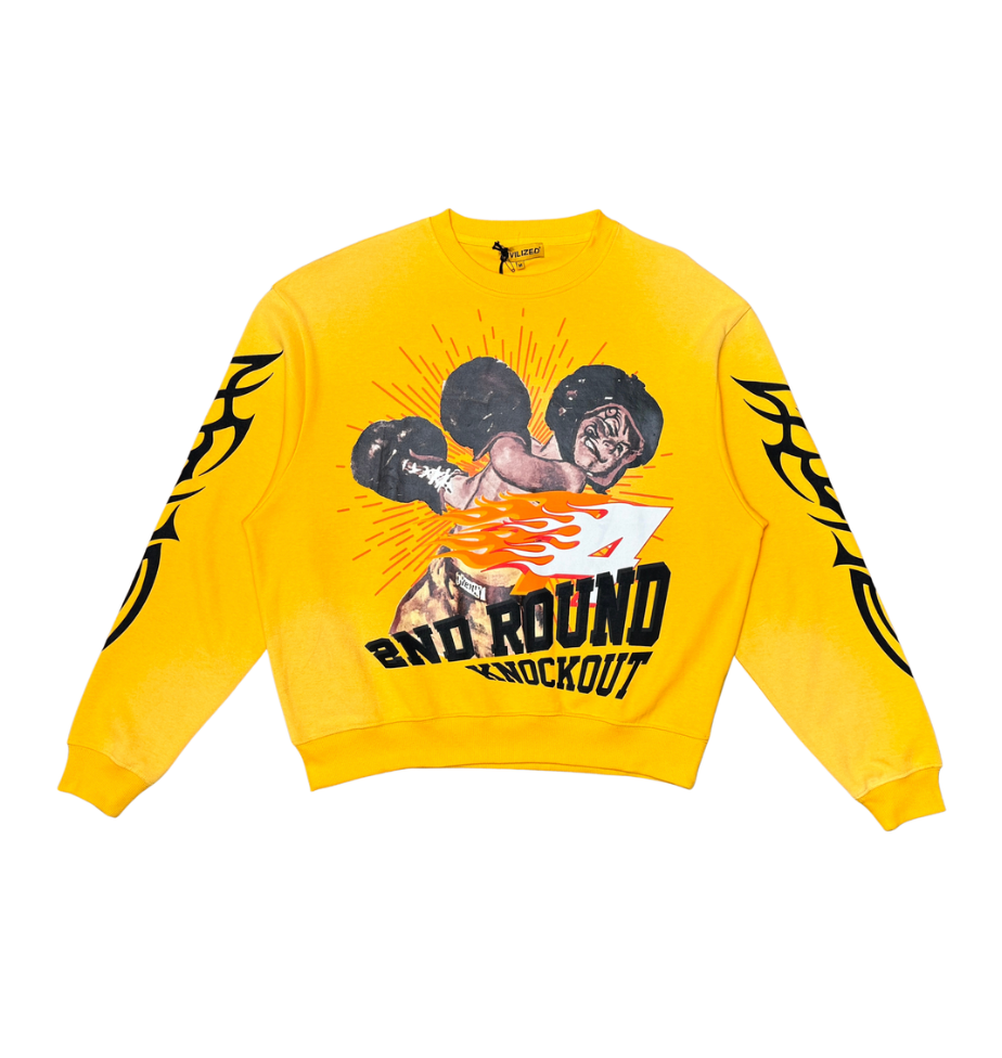 Knockout Crewneck - Yellow