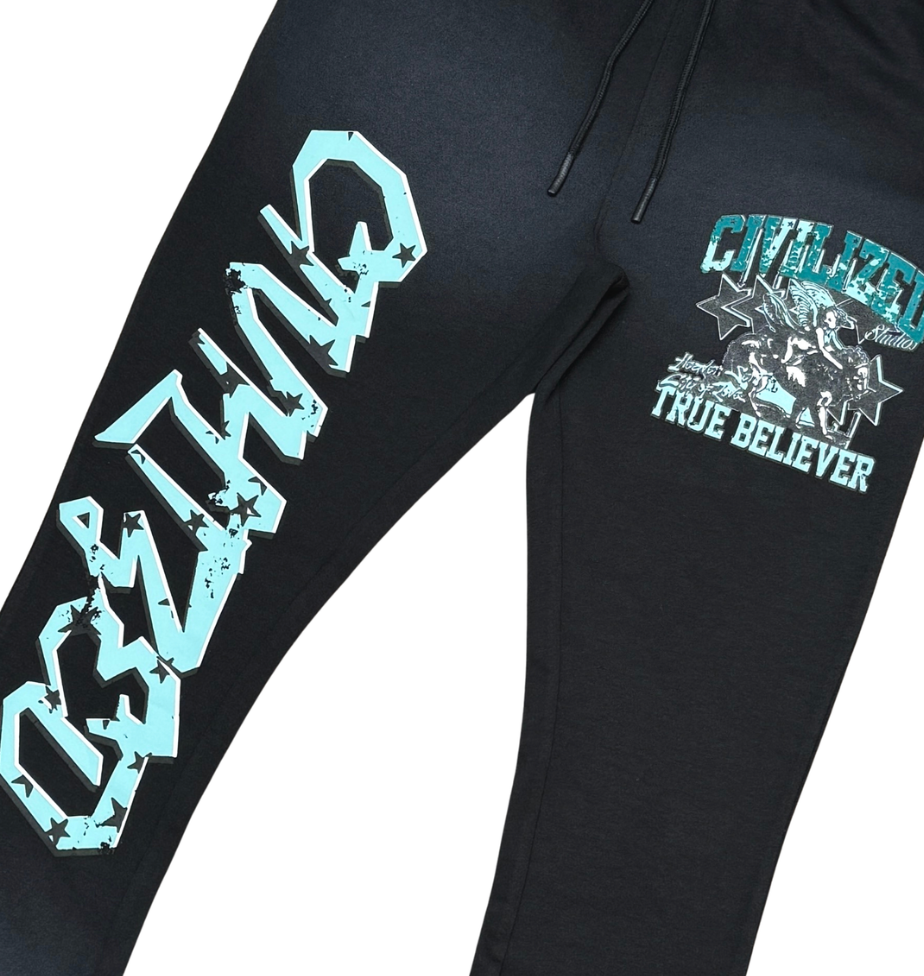 Civilized True Believer Sweatpants - Black