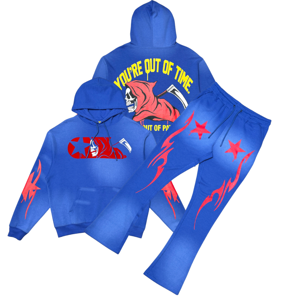 You're Out of Time Sweatpants - Blue