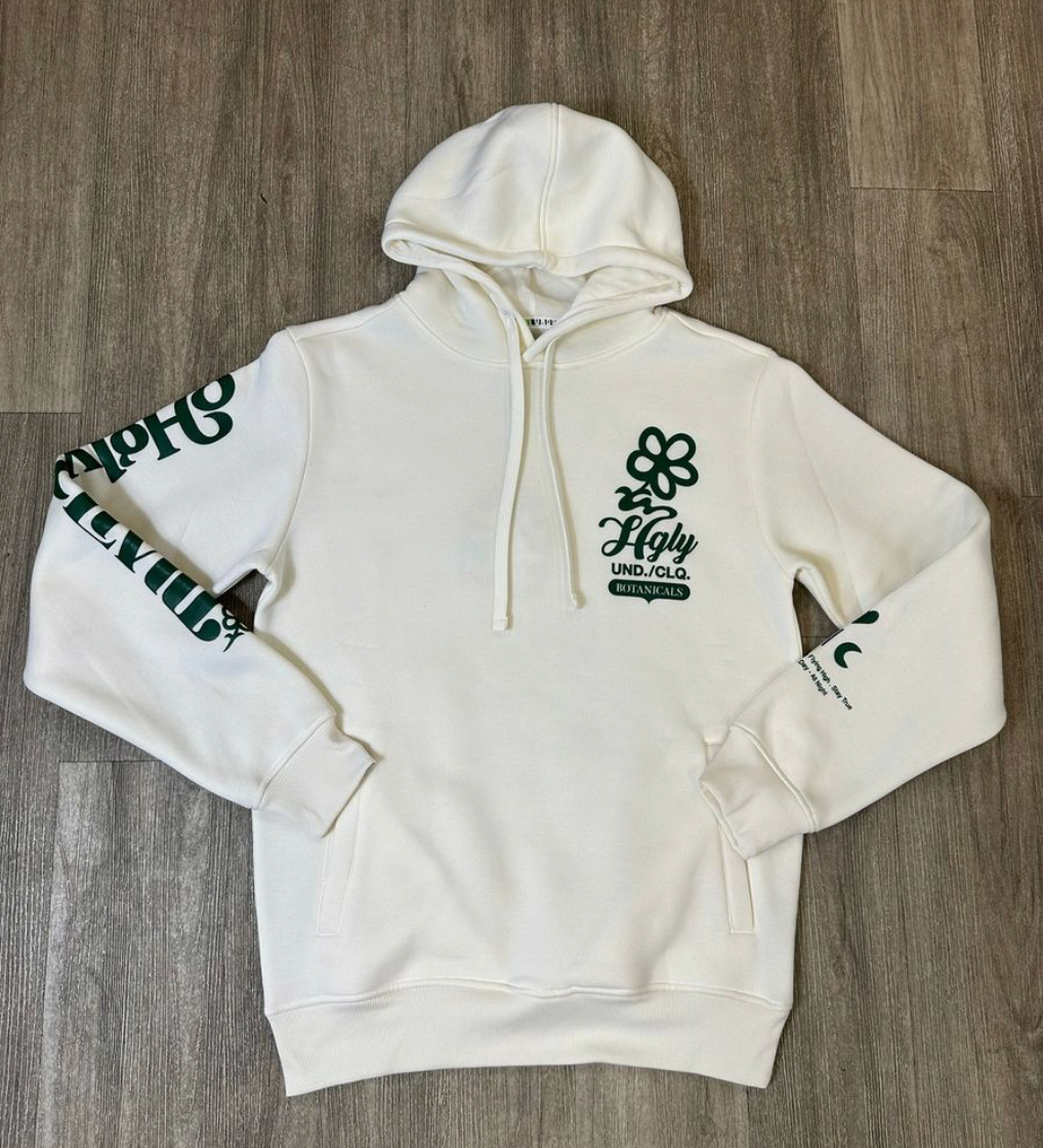 CLTVT Botanicals Hoody - Ivory