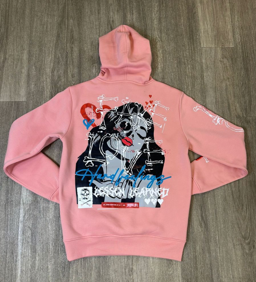Fake Love Hoody - Pink