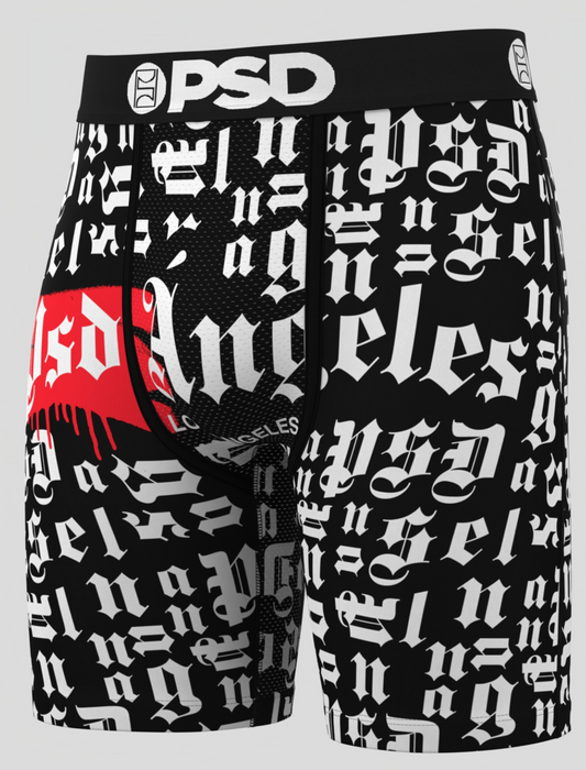 PSD LA Palms - Black/White