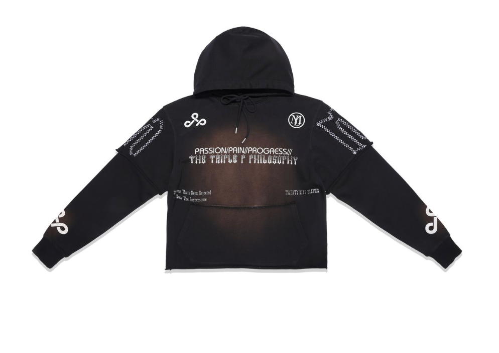 Triple P Hoodie - Black