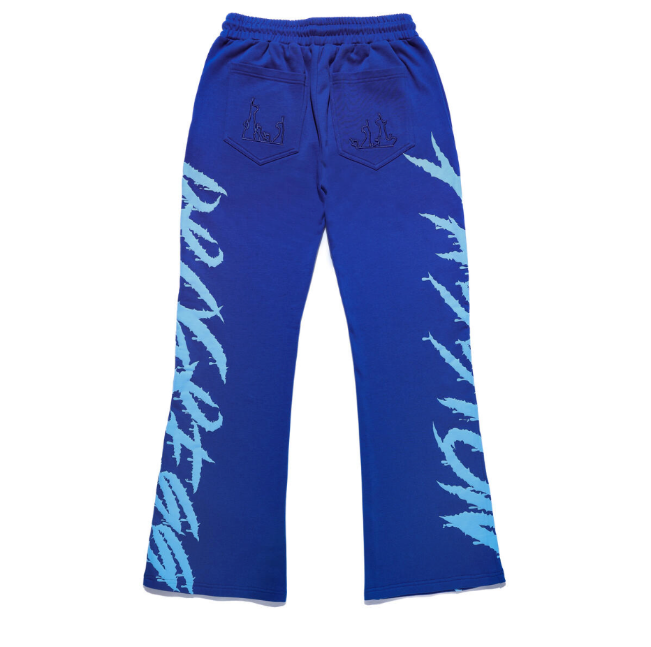 Passion Progress Flare Pants - Blue