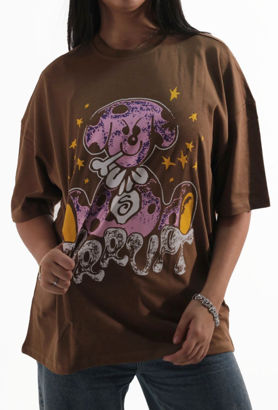 Corrupt Money Box Tee - Brown