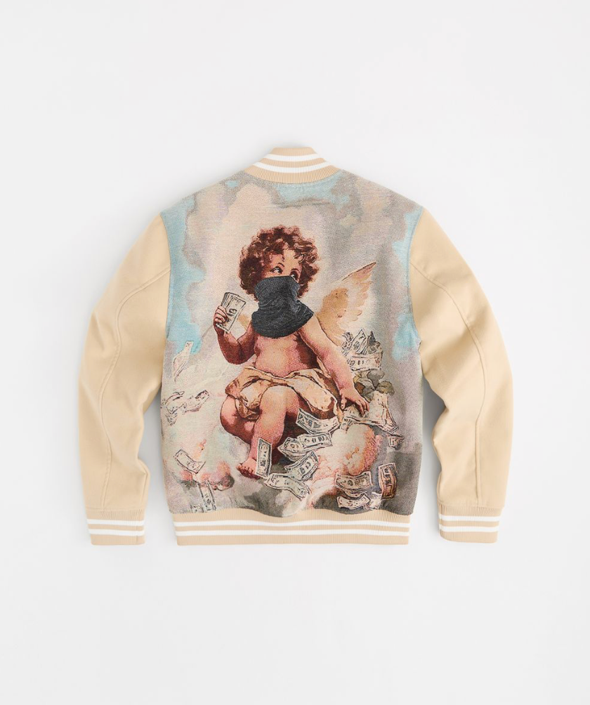 Prayer In Motion Tapestry Jacket - Cream