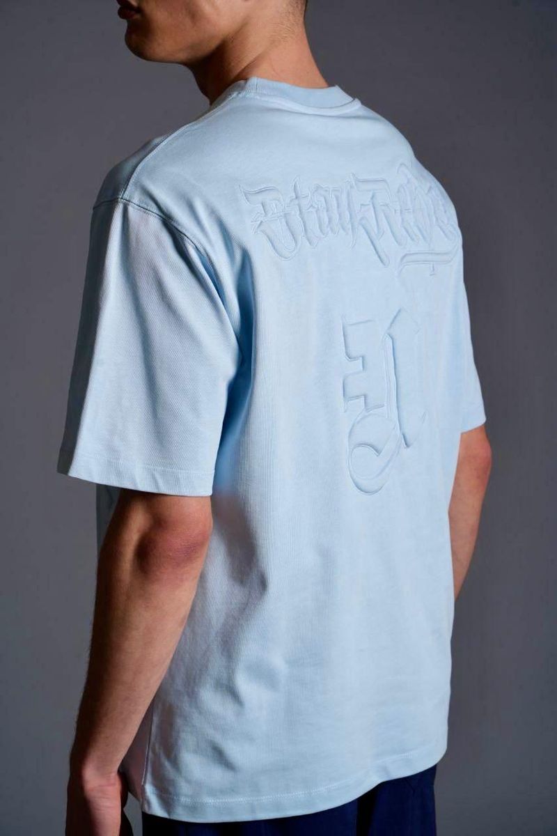 Trend Oversized Tee - Blue