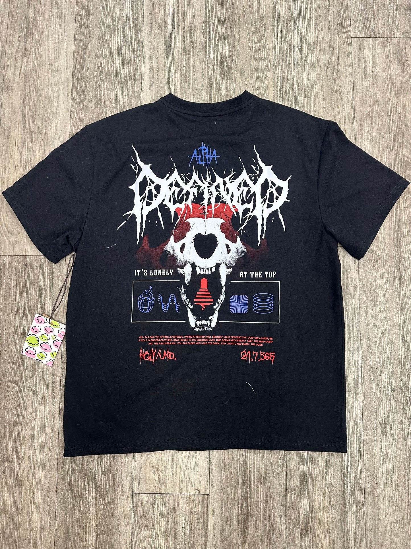 Alpha Defined Tee - Black