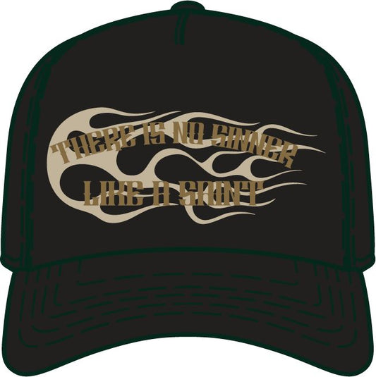 There Is No Sinner Snapback - Black