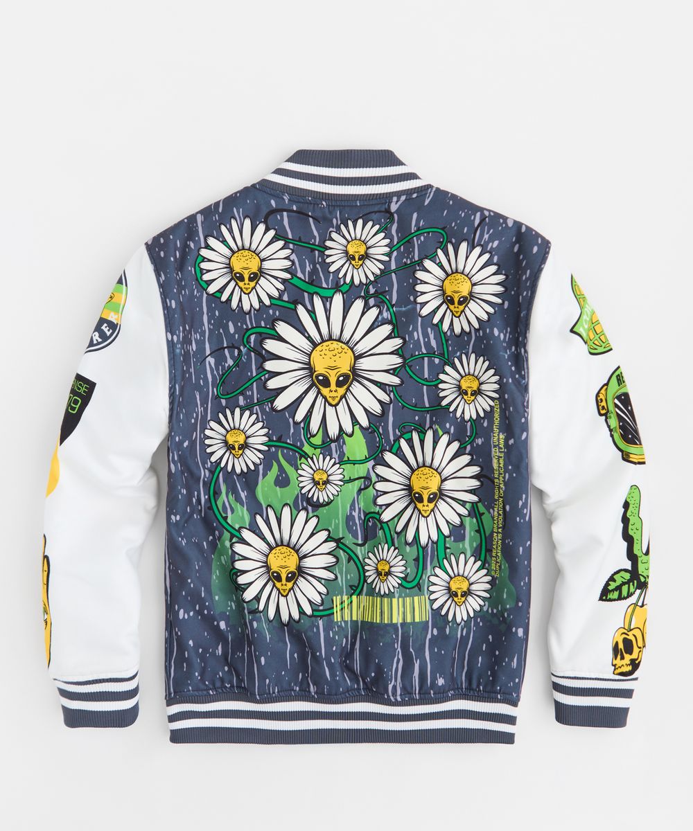 Space Varsity Jacket - Blue