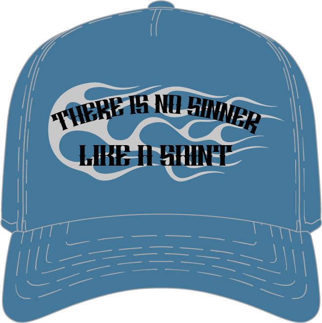 There Is No Sinner Snapback - Blue