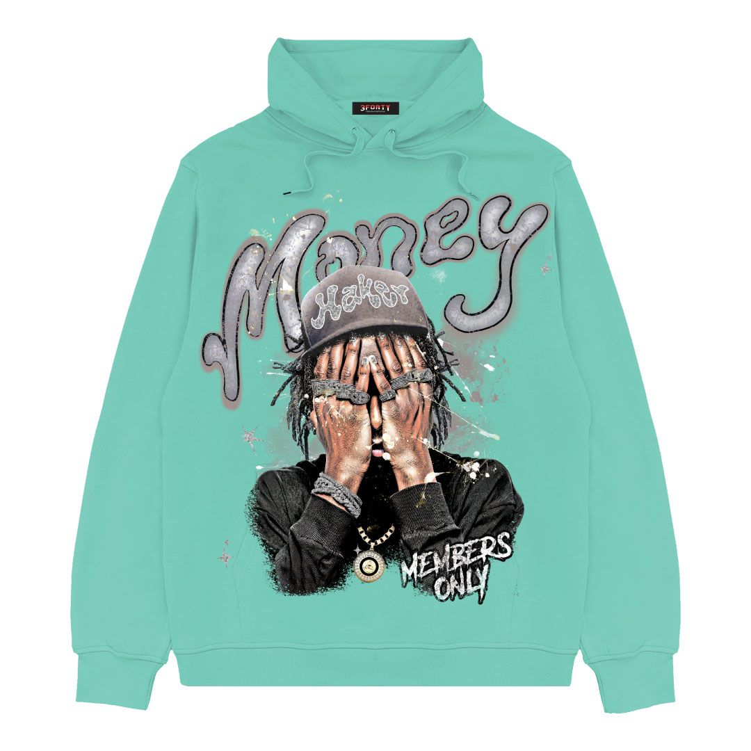 Money Maker Hoodie - Mint