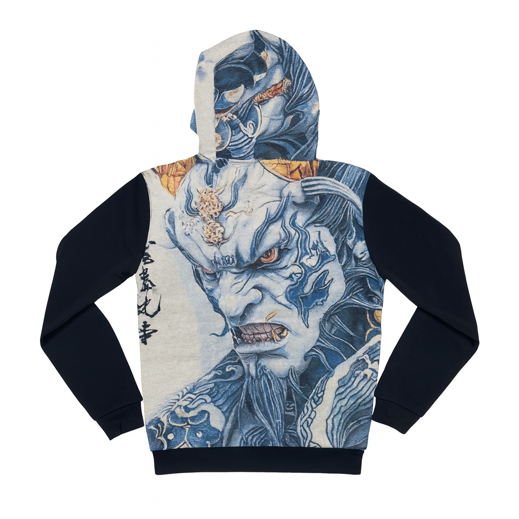 Saint Hoody Tapestry - Black