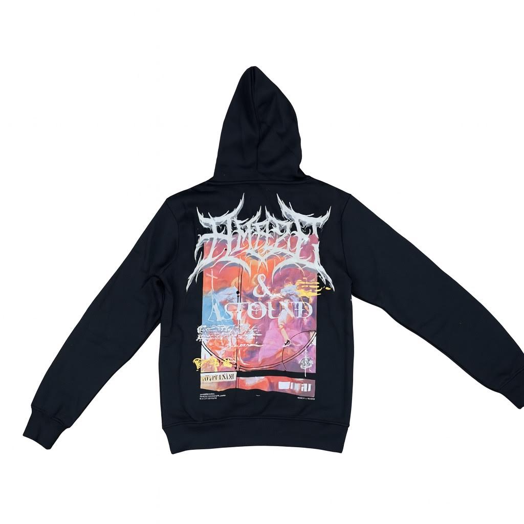 Amaze and Astound Hoody - Black