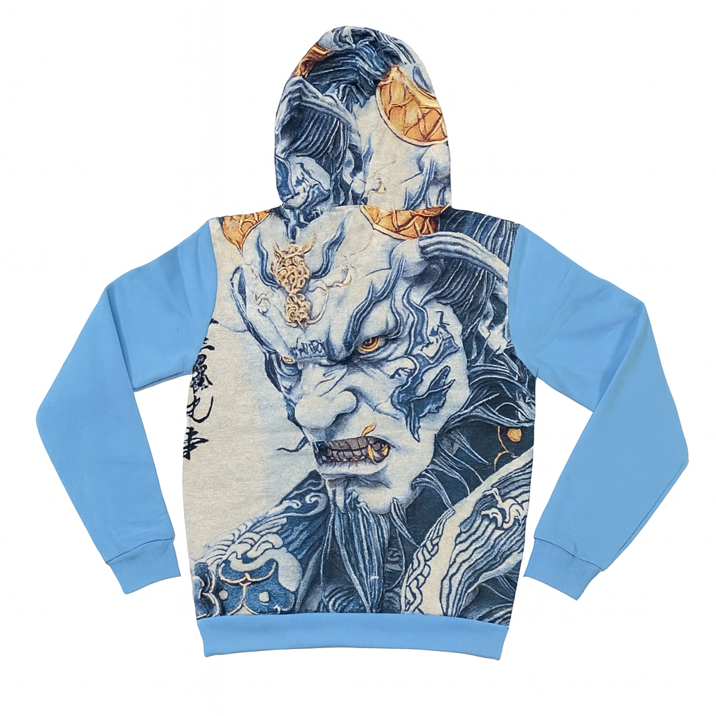 Saint Hoody Tapestry - Light Blue