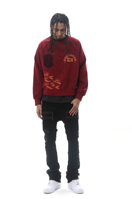 Darkages Crewneck - Red