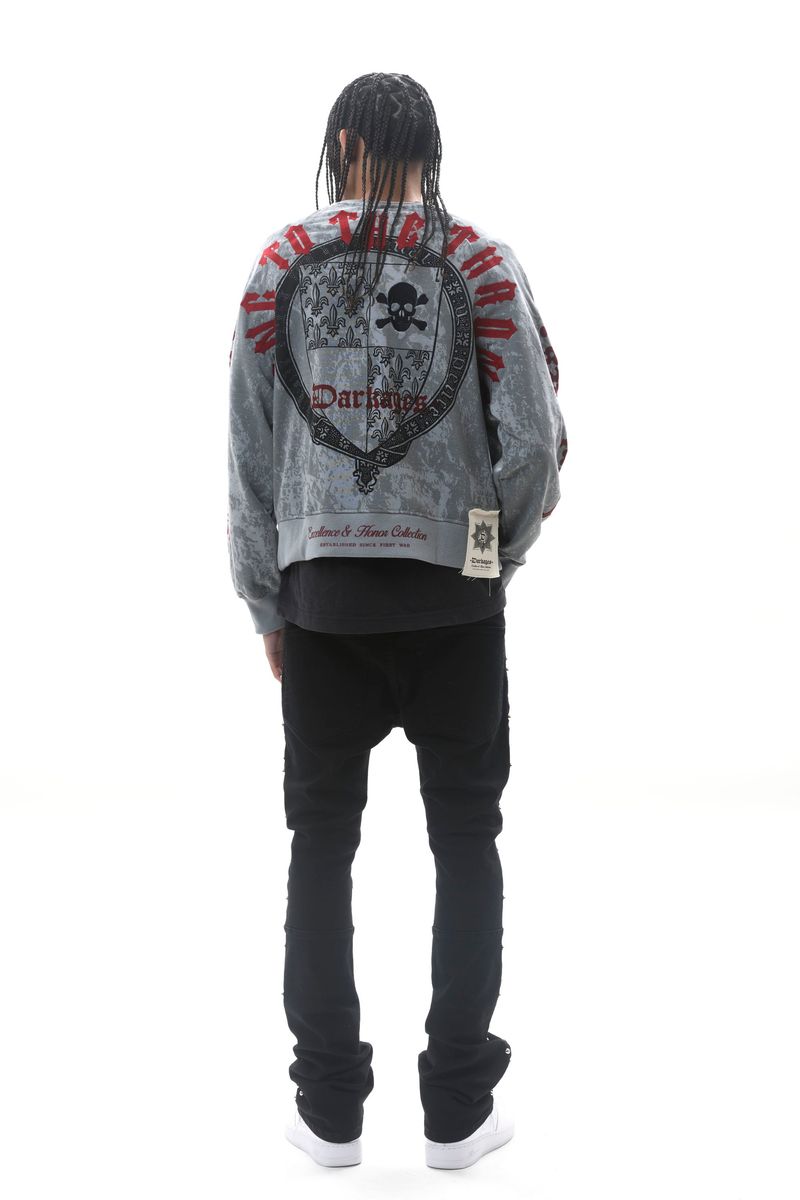 Darkages Crewneck - Light Grey