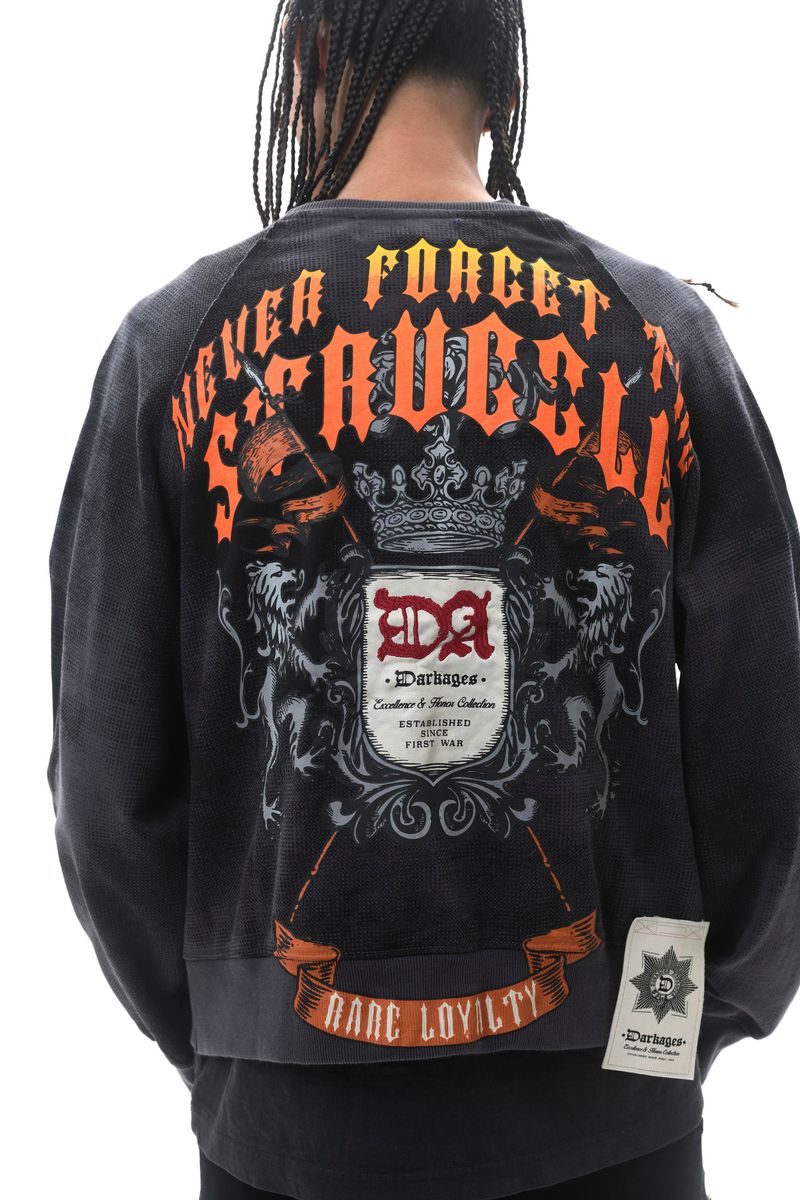Darkages Crewneck - Charcoal