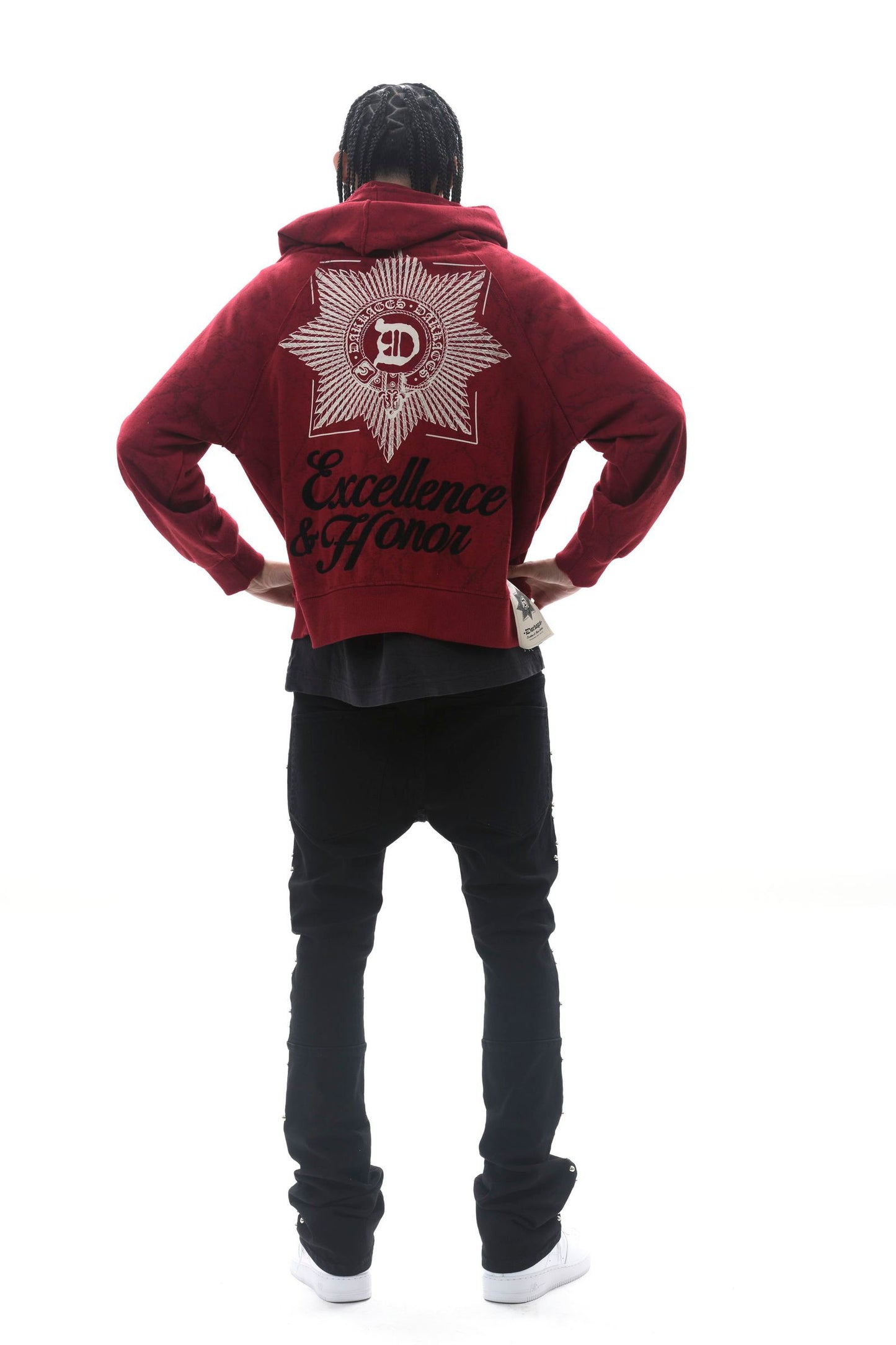 Darkages Zip Up Hoodie - Red