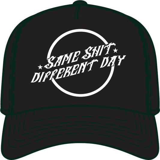 Same Day Different Sh*t Snapback - Black