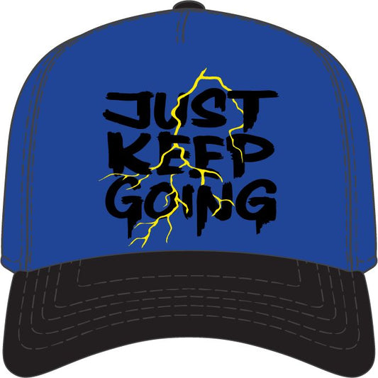 Just Keep Going Snapback - Royal Blue